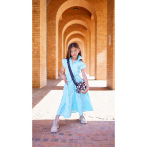 Blue Shirt Dress kids