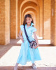 Blue Shirt Dress kids