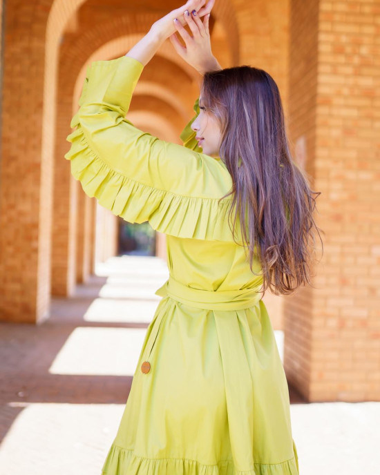 Green Midi Dress