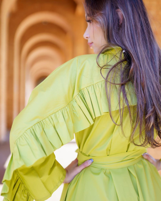 Green Midi Dress