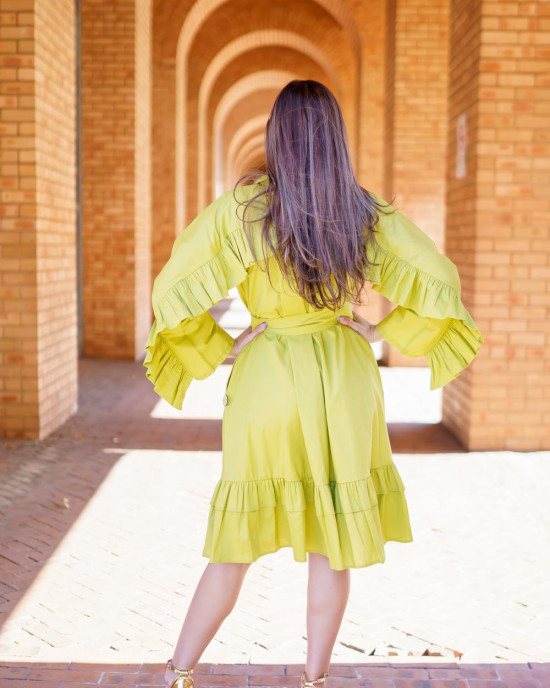 Green Midi Dress