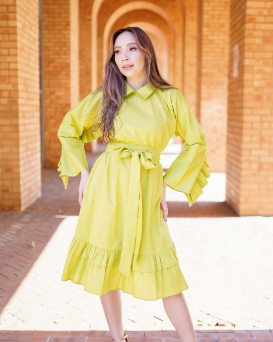 Green Midi Dress