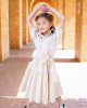 Beige Shirt Dress kids