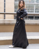 BLACK SHIRT STYLE DRESS 