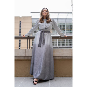 OMBRE SILVER DRESS