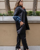 BLACK JACKET AND PANTS SET