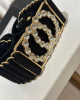 black elasticated belt 